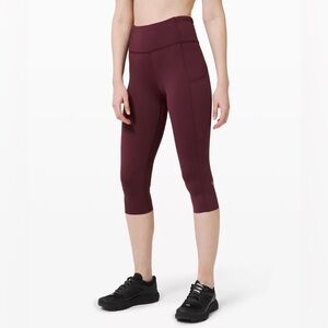 Lululemon Fast & Free Crop